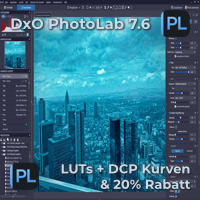 PhotoLab 7.6 mit neuen LUTs + DCP-Kurven & 20% Rabatt