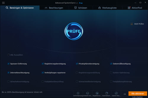 advanced-systemcare-startfenster
