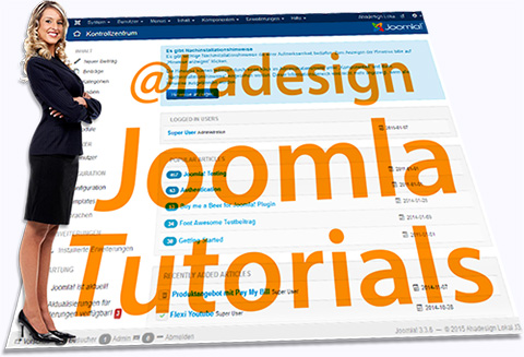 ahadesign joomla tutorials