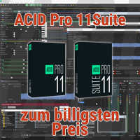ACID Pro 11 Suite zum billigsten Preis besonders lohnend