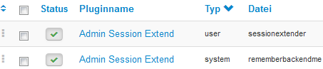 Admin Session - Joomla 3 - Plugins