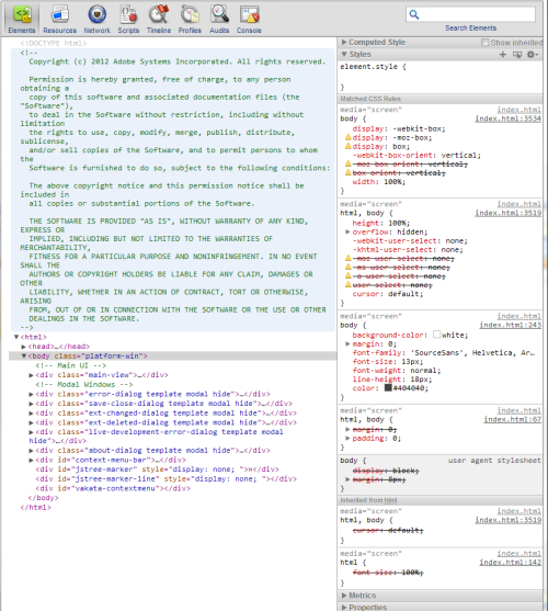 Brackets - Developer Tools