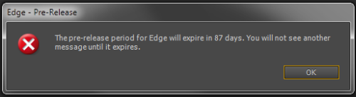 Adobe Edge Release Period