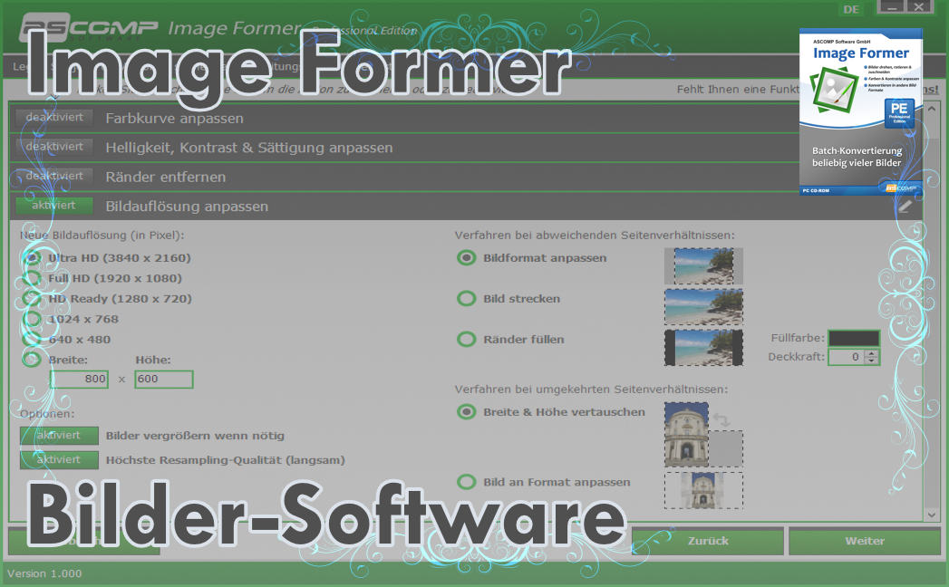 Unkomplizierte und nützliche Bilder-Software