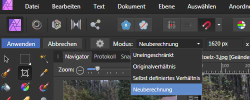 affinity-photo-zuschneiden-modus