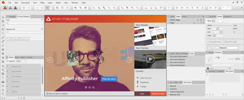 affinity-publisher-startfenster