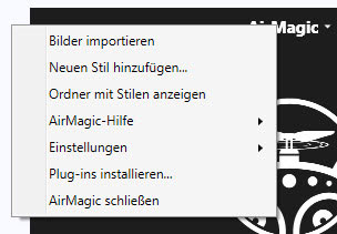 airmagic-startmenue