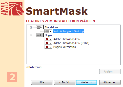 Smartmask - Installationsart