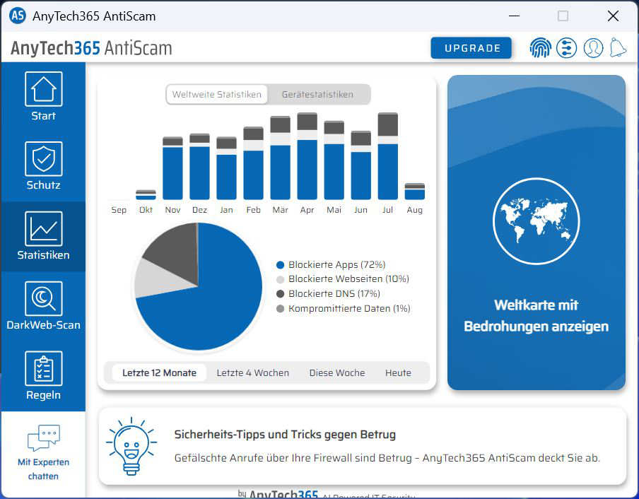 Kostenlose Freischaltung von AnyTech365 AntiScam ULTIMATE für Android Kostenlose Freischaltung von AnyTech365 AntiScam ULTIMATE für Android