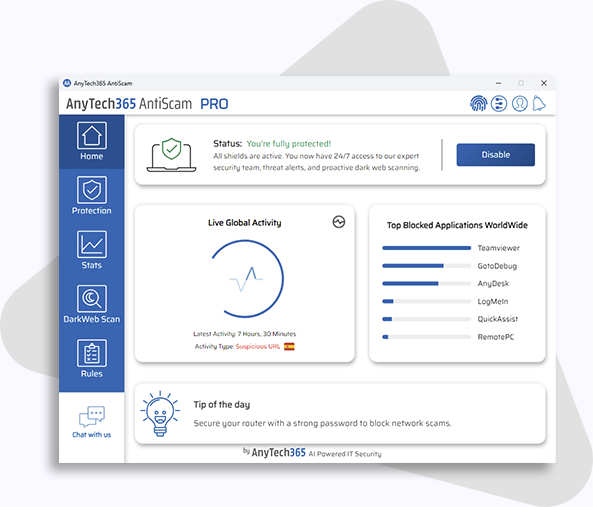 AnyTech365 AntiScam Pro