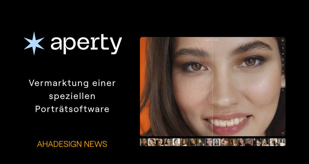 Vermarktung einer speziellen Porträtsoftware wie Aperty Vermarktung einer speziellen Porträtsoftware wie Aperty