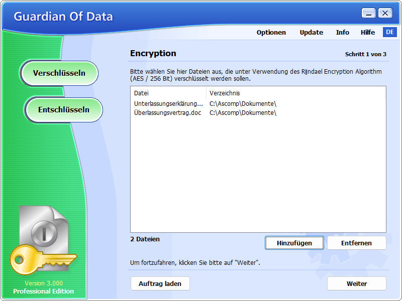 Ascomp Guardian Of Data - Encryption