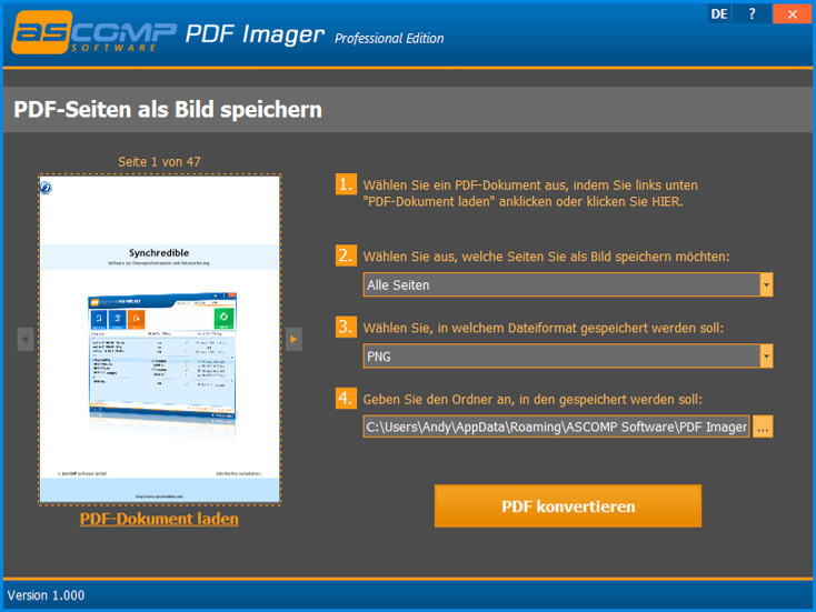 ascomp-pdf-imager-oberflaeche