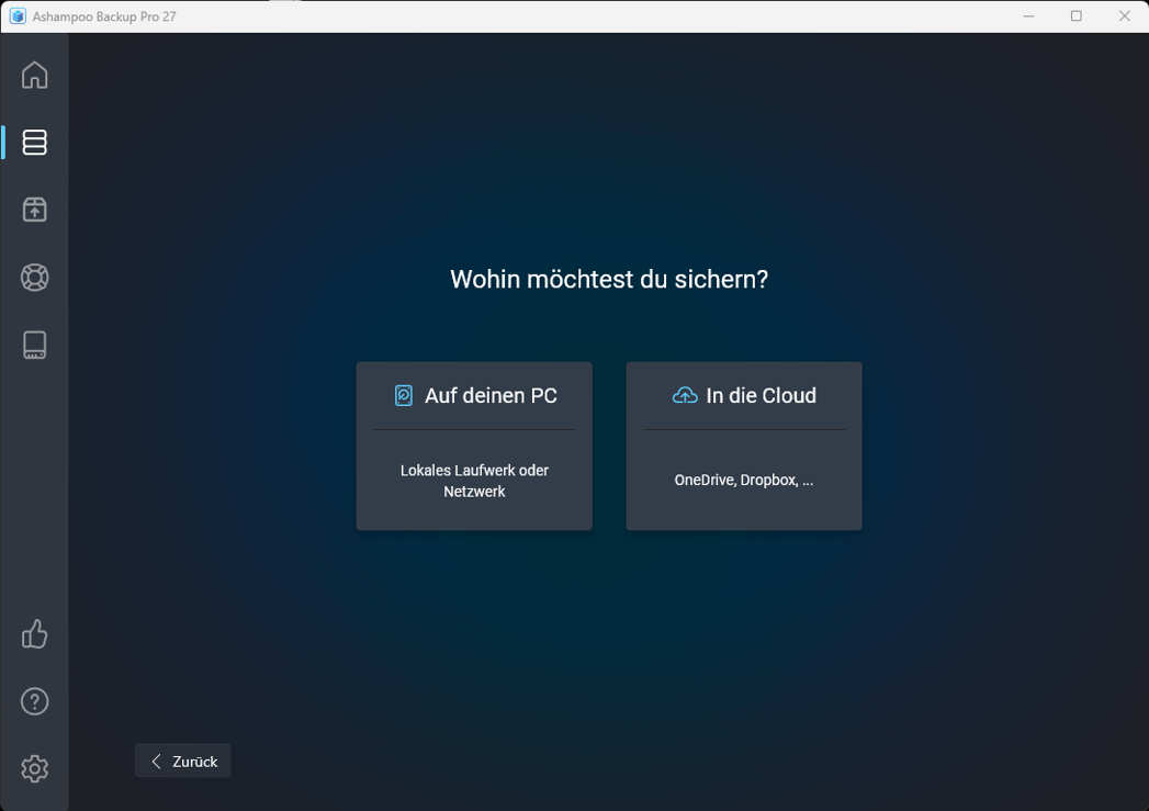 Backup-Explorer und Check-&-Repair-Funktion neu