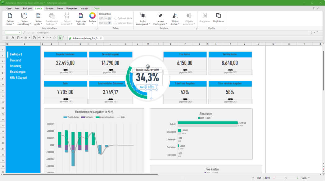 Write, Calculate und Presentations für alle klassischen Office-Aufgaben