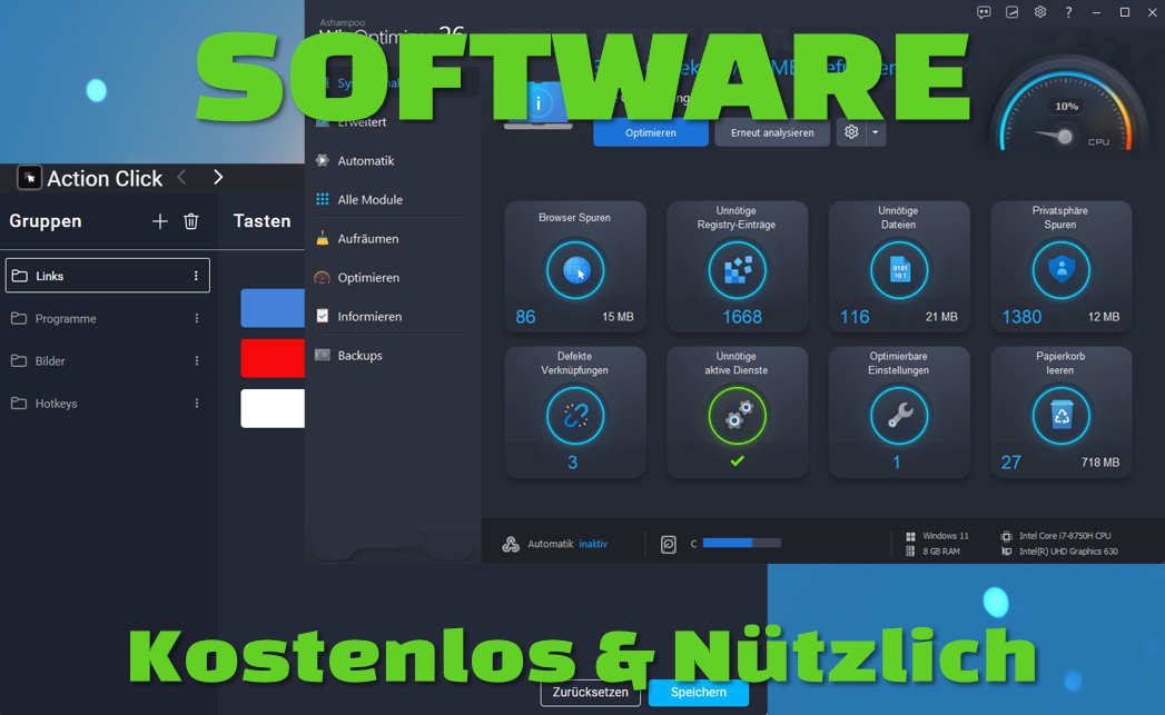 Software kostenlos und auch noch richtig nützlich