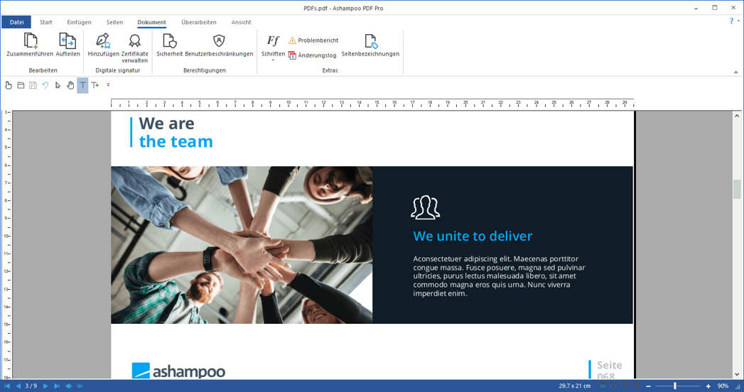 PDFs so einfach wie mit einer klassischen Textverarbeitung bearbeiten