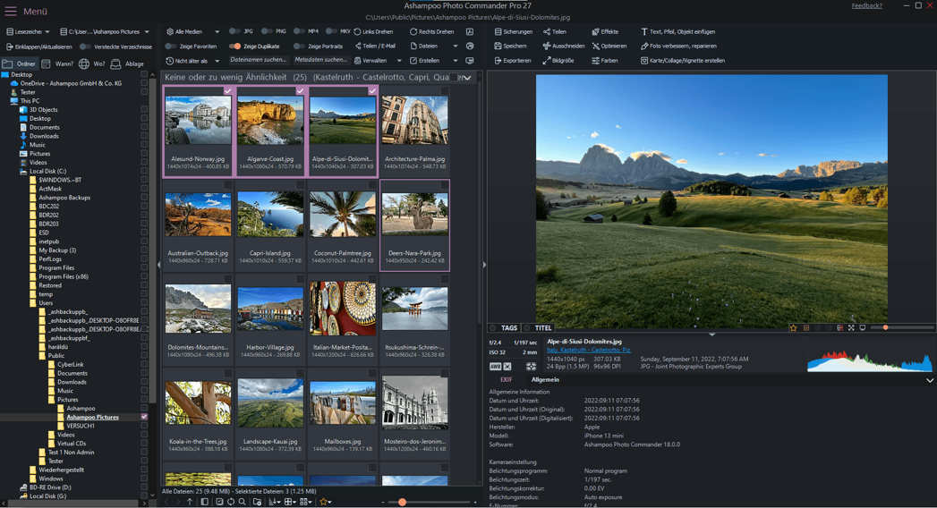Weitere Verbesserungen beim Photo Commander 27
