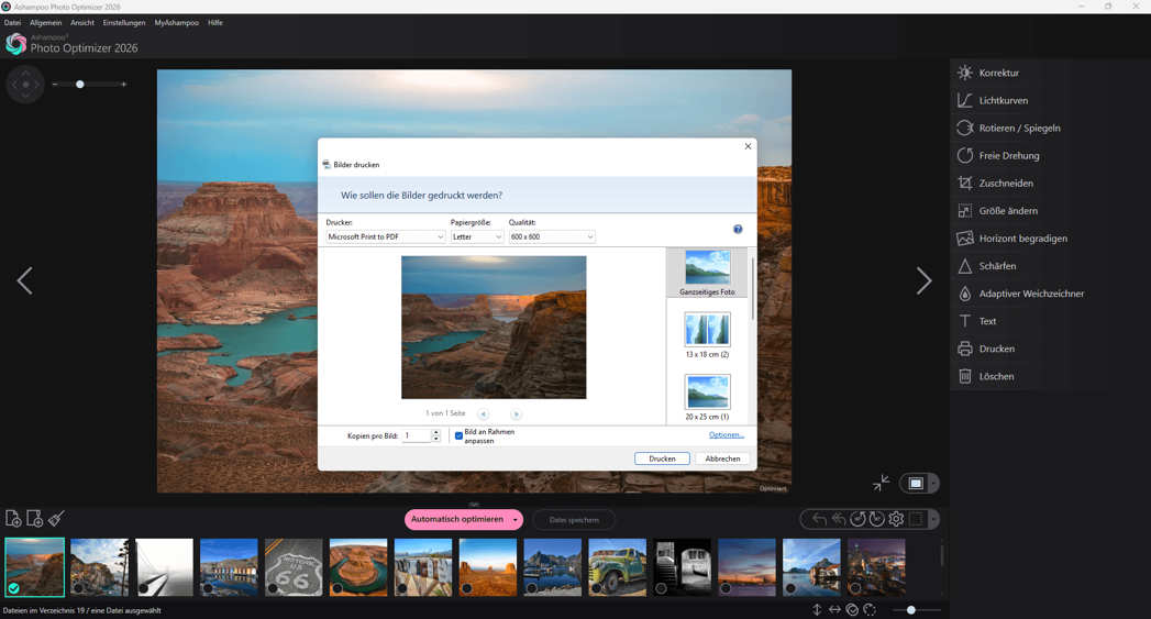 Photo Optimizer 2026 als komplettes Bildbearbeitungsprogramm