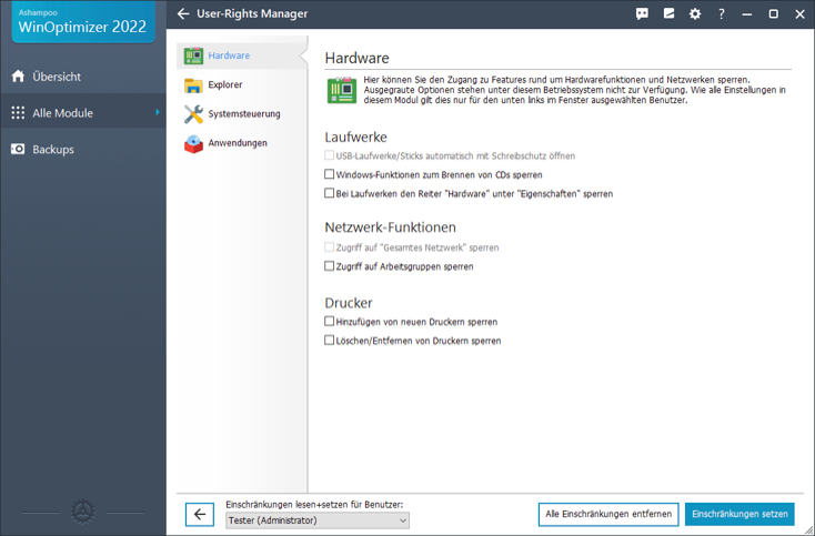 ashampoo-winoptimizer2022-benutzerrechte