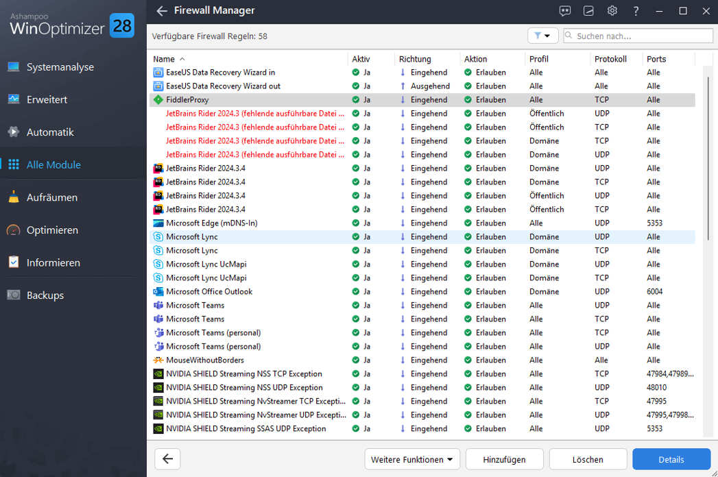 Firewall-Manager für einen guten Schutz