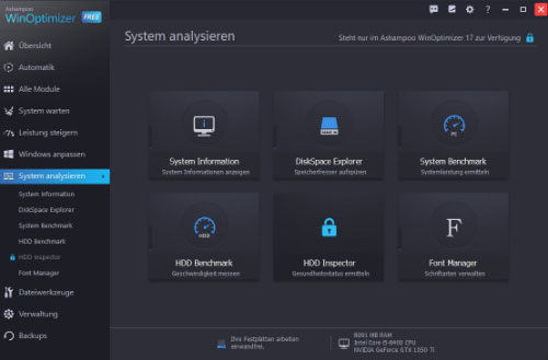 winoptimizer-free-analyse