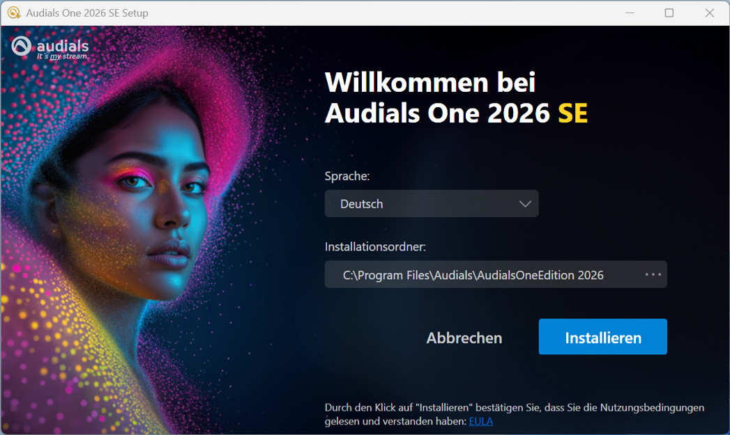 Audials One 2026 Special Edition installieren Audials One 2026 Special Edition installieren