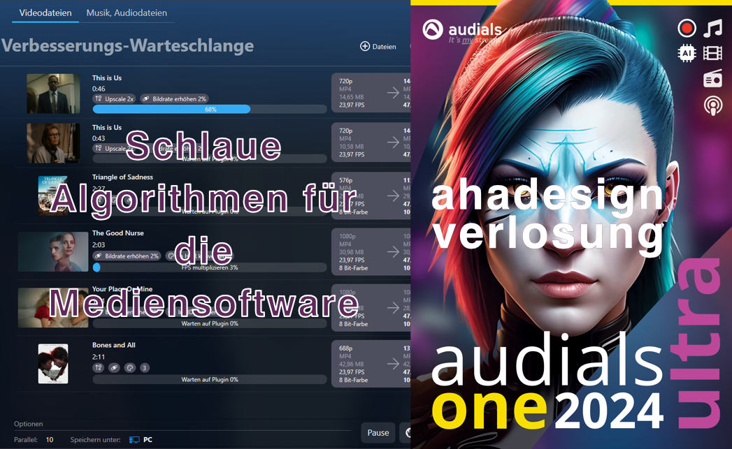 Schlaue Algorithmen für die Mediensoftware Audials One 2024 Ultra