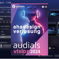 Audials Vision 2024 zur Videoverbesserung mit KI gewinnen
