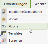 Erweiterungen - Plugins