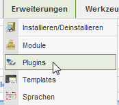 Columnizer - Menü Plugins