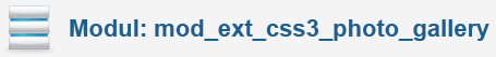 CSS3 Photo Gallery - Modul