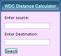 Distance Calculator - Frontend