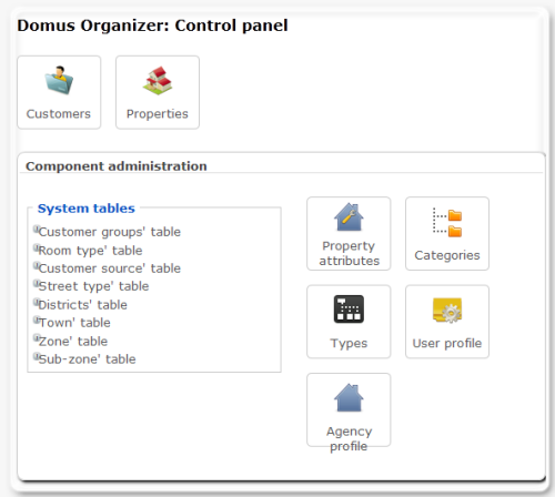 Domus - Control Panel