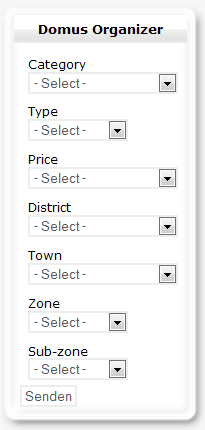 Domus - Suchmodul vertikal
