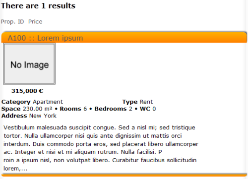 Domus - Resultat der Suche