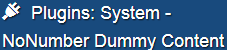 Dummy Content Plugin