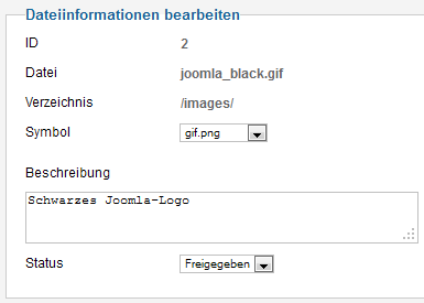 DVFolderContent - Datei Informationen