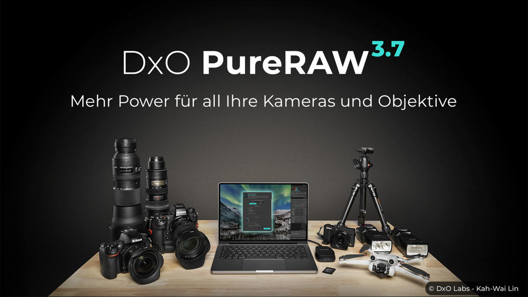 DxO PureRAW 3.7 - Kameras - Objektive