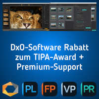 DxO-Software Rabatt zum TIPA-Award + Premium-Support