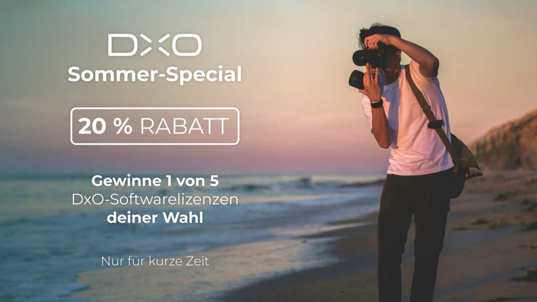DxO PhotoLab, Nik Collection & Co. jetzt gewinnen