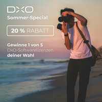 Wir verlosen Vollversionen für jede DxO-Fotosoftware