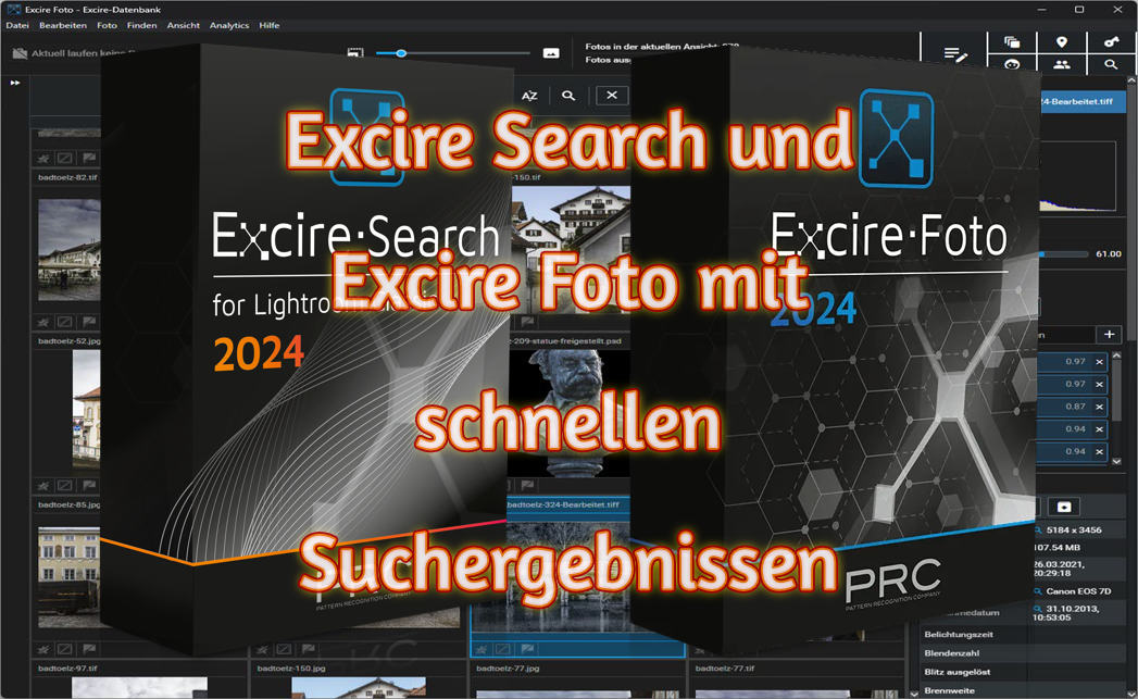 Excire Search und Excire Foto mit schnellen Suchergebnissen