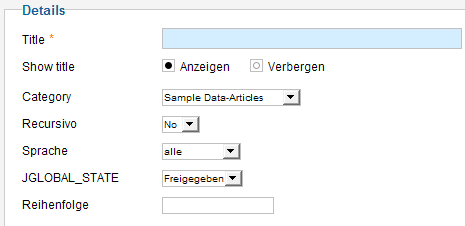 FieldAttach Content - Gruppe Details