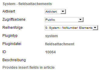 FieldAttach Content - System Plugin