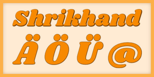 shrikhand-font