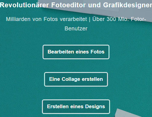 fotor-projektauswahl