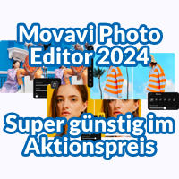 Movavi Photo Editor 2024 super günstig zum Aktionspreis