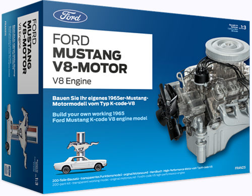 franzis-bausatz-ford-mustang-v8motor