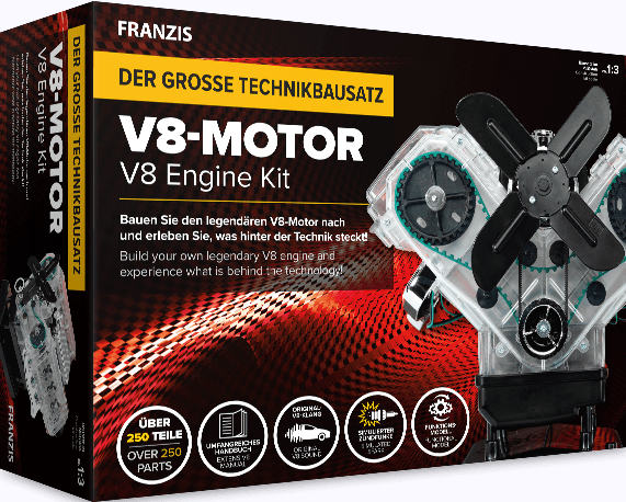 v8-motor-bausatz